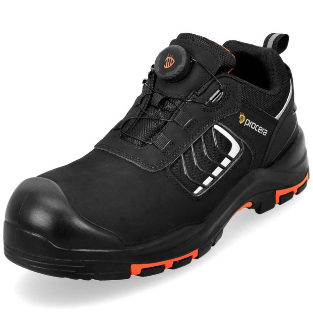 Buty robocze z szybkim wiązaniem BOA skórzane ROCK LOW S3L