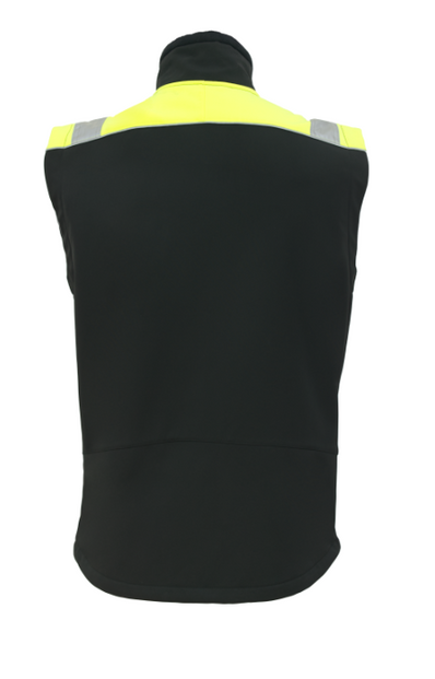 Kamizelka odblaskowa softshellowa ocieplana CLASSWORK BZR