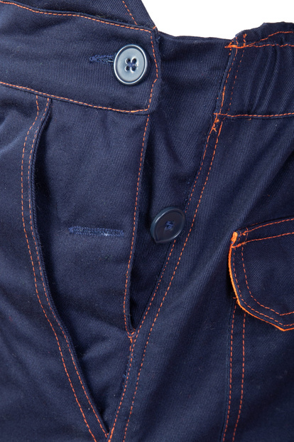 Spodnie zimowe odblaskowe spawalnicze ocieplane antystatyczne ogrodniczki PROFFLAM