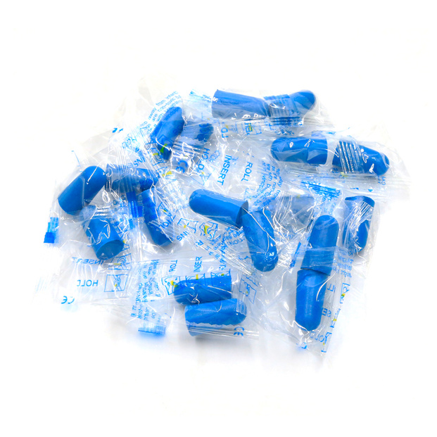 Zatyczki do uszu stopery przeciwhałasowe komplet 10 par HASPRO MULTI10 Niebieskie