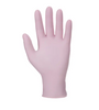 Rękawice jednorazowe nitrylowe bezpudrowe różowe kosmetyczne NITRYLEX PINK