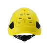 Hełm ochronny z krótkim daszkiem 4-punktowy żółty SALLET