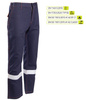 Spodnie do pasa spawalnicze odblaskowe PROFFLAM ODBLASK
