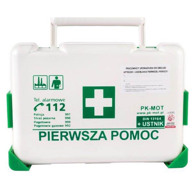 Apteczka pierwszej pomocy wyposażona walizka przenośna BD