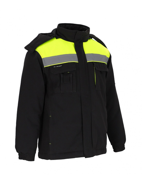 Kurtka robocza zimowa bawełniana odblaskowa ocieplana REDBERG SMART