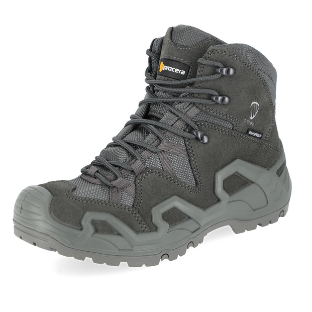 Buty robocze z membraną wodoszczelną WATERPROOF bez podnoska trekkingowe EXPLORER GRAY
