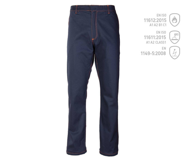 Spodnie do pasa spawalnicze antystatyczne PROFFLAM ANTISTATIC