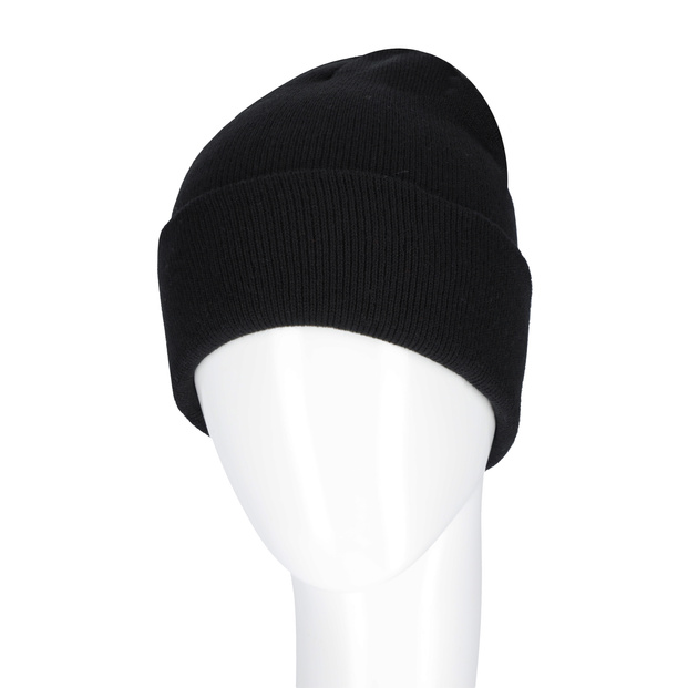 Czapka ocieplana zimowa czarna PRO-CZBAWB