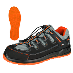 Sandały robocze sznurowane LEMARS BSN S1 ORANGE