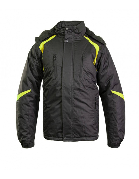 Kurtka zimowa robocza ocieplana BENEFIT NERO