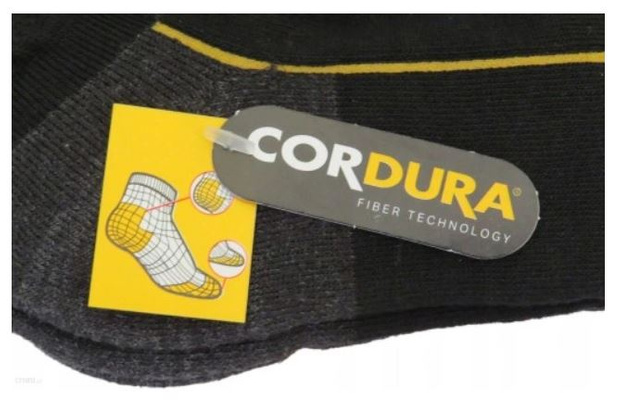 Skarpety robocze CATERPILLAR szare nowy model mocne CAT 3 pary