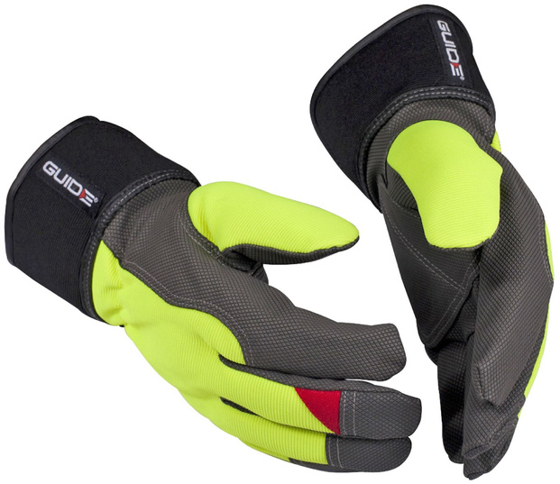 Rękawice robocze ocieplane wodoodporne Hi-Vis GUIDE 5148W