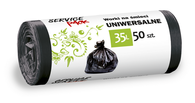 Worki na śmieci 35L SERVICE PACK (50 szt) HDLD