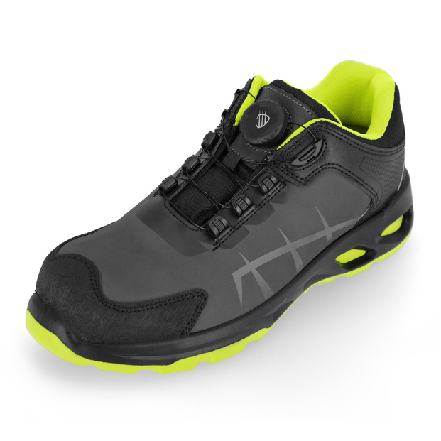 Buty robocze z wiązaniem typu BOA skórzane i lekkie NEXO