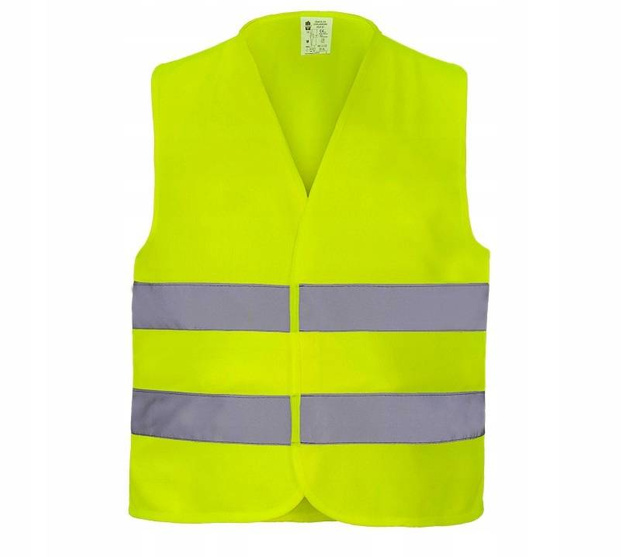 Kamizelka ostrzegawcza seledynowa VEST2 Yellow 