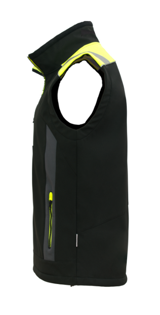 Kamizelka odblaskowa softshellowa ocieplana CLASSWORK BZR