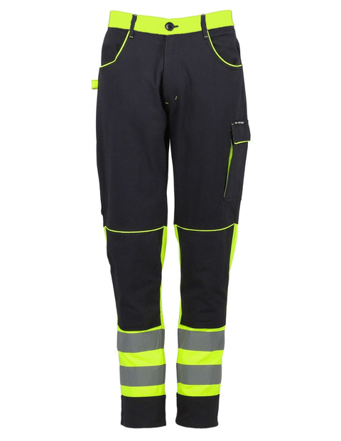 Spodnie odblaskowe bawełniane REDBERG V-SMART