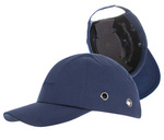 Czapka z daszkiem usztywniana hełm granatowa BUMPCAP