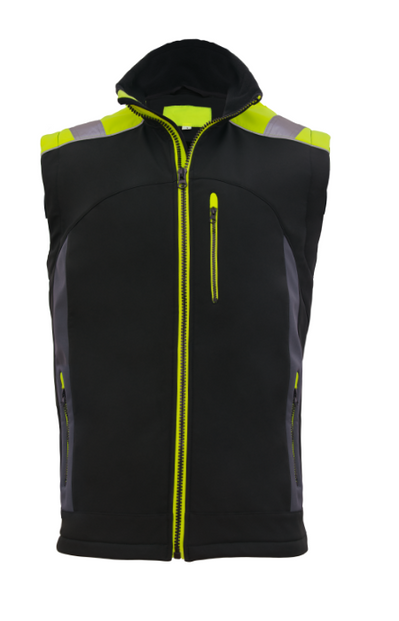 Kamizelka odblaskowa softshellowa ocieplana CLASSWORK BZR