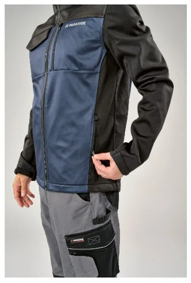 Kurtka letnia softshell granatowa męska PARKSIDE