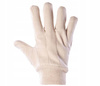 Rękawice drelichowe białe bawełniane