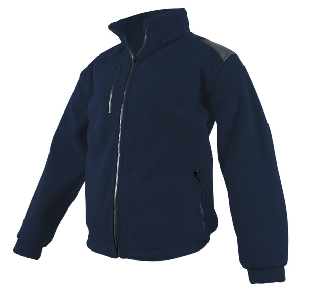 Bluza polarowa męska z kapturem granatowa NEXO BLUE