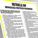 Instrukcja ogólna BHP obowiązująca wszystkich pracowników 24,5 X 35