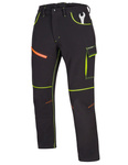 Spodnie ocieplane do pasa softshell zimowe wodoodporne ACTIVE