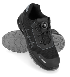 Buty robocze z wiązaniem typu BOA wytrzymałe i wygodne  LOTUS-GREY