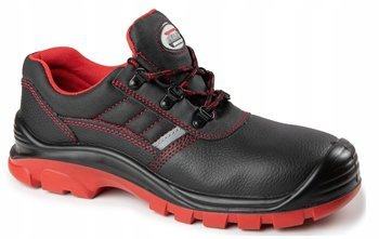 Półbuty robocze bez podnoska skóra naturalna RED O1