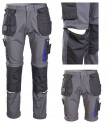 Spodnie robocze do pasa z odpinanymi nogawkami SEVEN KINGS STAL-TOPAZ