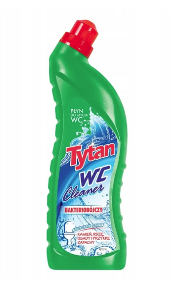 Płyn to wc toalet TYTAN zielony 700 ml