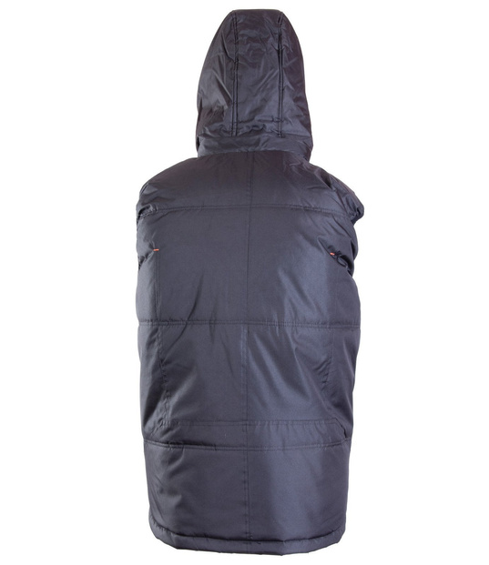 Bezrękawnik roboczy wodoodporny z kapturem BENEFIT NEGRA