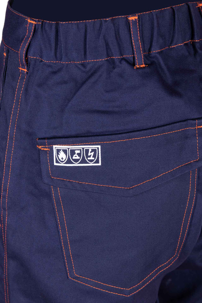 Spodnie do pasa spawalnicze antystatyczne PROFFLAM ANTISTATIC