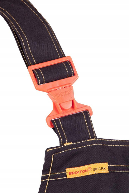 Spodnie ogrodniczki bawełna wygodne ochronne BRIXTON SPARK