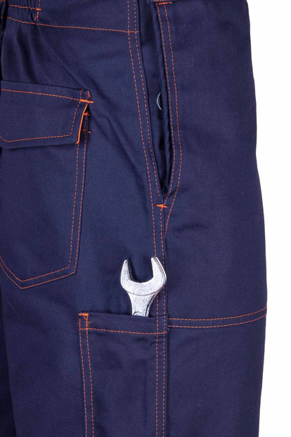 Spodnie ogrodniczki spawalnicze niepalne antystatyczne PROFFLAM ANTISTATIC