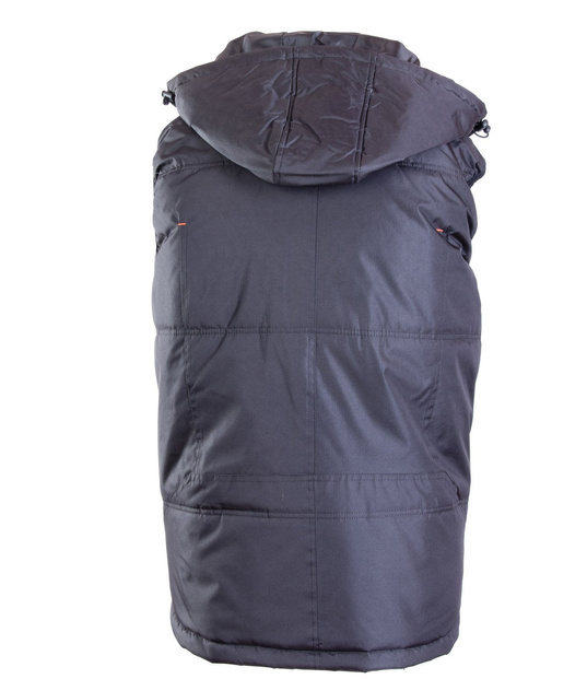 Bezrękawnik roboczy wodoodporny z kapturem BENEFIT NEGRA