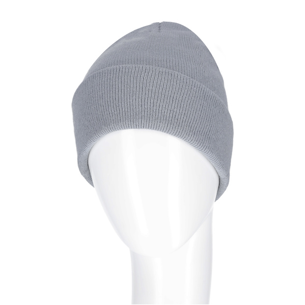 Czapka ocieplana zimowa szara PRO-CZBAWB