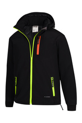 Kurtka zimowa ocieplana softshell pikowana REDBERG ACTIVE