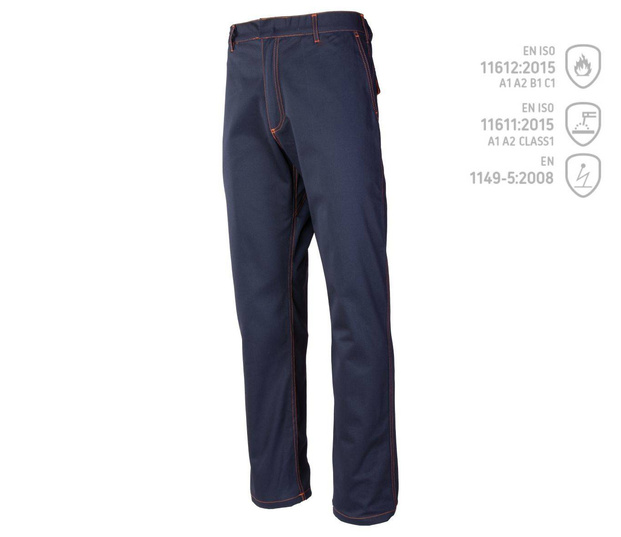 Spodnie do pasa spawalnicze antystatyczne PROFFLAM ANTISTATIC