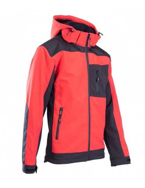 Kurtka softshell czerwona ochronna SEVEN KINGS RUBIN