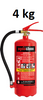 Gaśnica proszkowa na wieszak 4 Kg OGP-4XABC