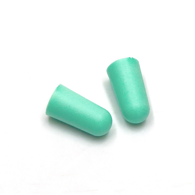 Zatyczki do uszu stopery przeciwhałasowe komplet 10 par HASPRO MULTI10 Zielone