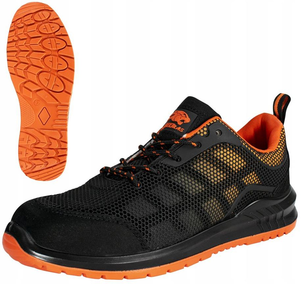 Buty robocze niskie półbuty z noskiem AIRVENT O