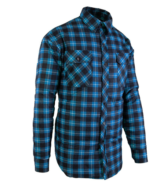 Koszula flanelowa ocieplana bhp na zimę z podpinką BONO