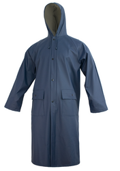 Płaszcz przeciwdeszczowy na deszcz długi PPR-PU