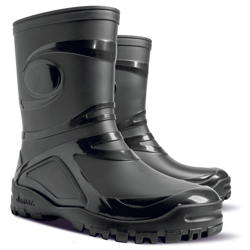 Buty gumowe kalosze damskie krótkie YOUNG 2 BLACK DEMAR