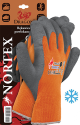 Rękawice robocze ocieplane grube DRAGON NORTEX