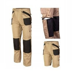 Spodnie robocze do pasa z odpinanymi nogawkami monterskie BRIXTON PRACTICAL