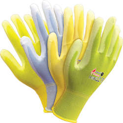 Rękawice robocze dopasowane kolorowe RPOLICOLOR